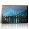 Large abstract wall art depicting a European scene in muted earth tones on a framed acrylic.