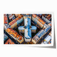 Extra large rolled print of a Lithuanian landscape with vibrant floral details, ideal for art wall dining room.