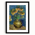Extra large framed abstract art print featuring a colorful, textured depiction of swirling patterns.