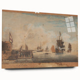 A Calm - Nautical Romanticism Landscape Wall Art