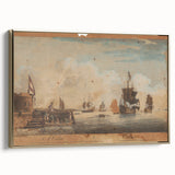 A Calm - Nautical Romanticism Landscape Wall Art