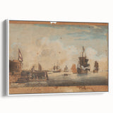 A Calm - Nautical Romanticism Landscape Wall Art
