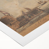 A Calm - Nautical Romanticism Landscape Wall Art