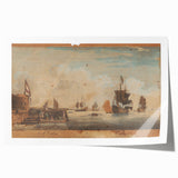 A Calm - Nautical Romanticism Landscape Wall Art