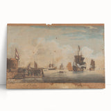 A Calm - Nautical Romanticism Landscape Wall Art