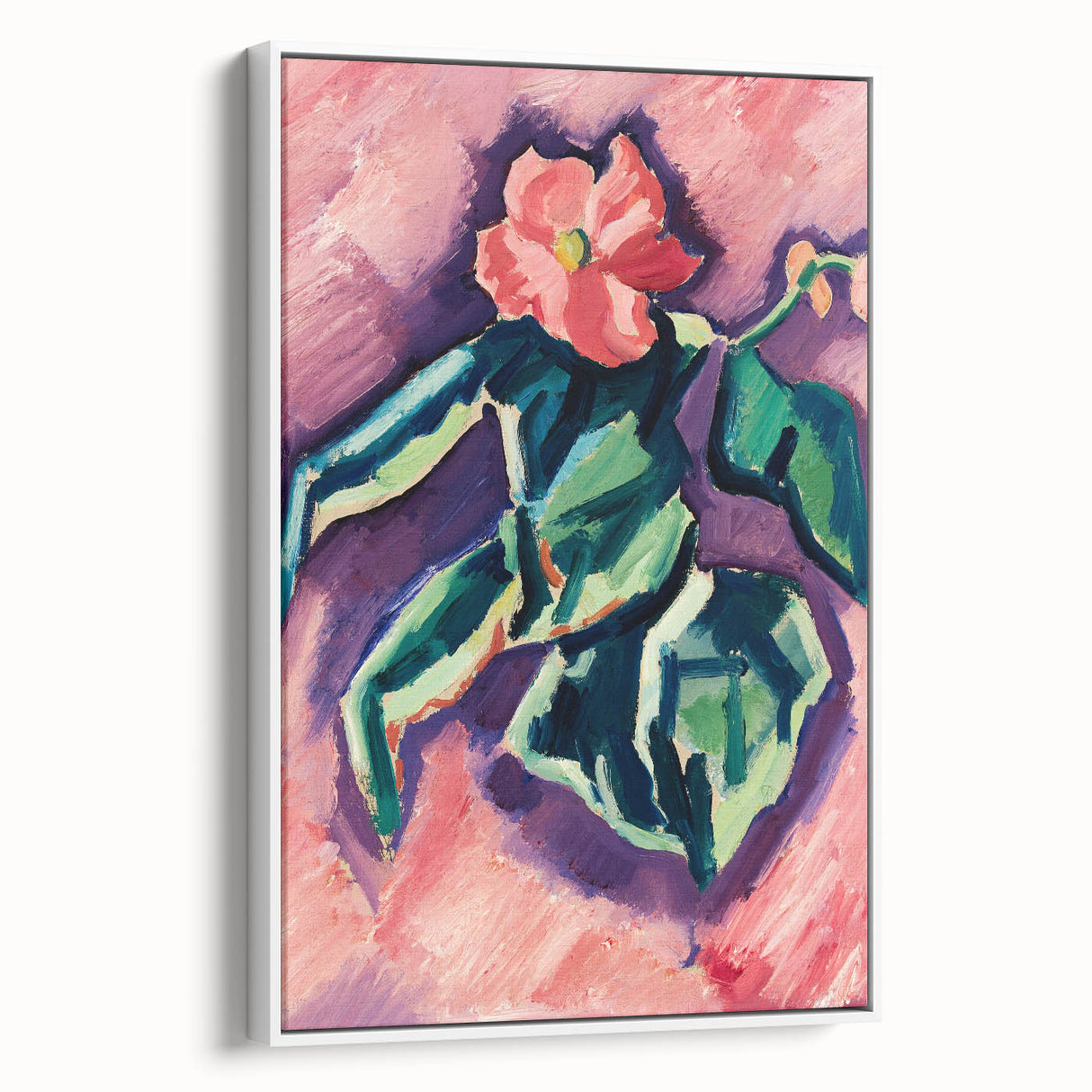 Modern Impressionism Wall Art: Pink Begonias by Marsden Hartley Prints