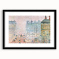 Impressionist Wall Art – Tranquil Garden with Blooming Flowers