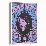 Rolling Stones "Gimme Shelter" 1969 Concert Poster Art
