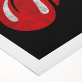 Rolling Stones Iconic Tongue Logo Retro Wall Art
