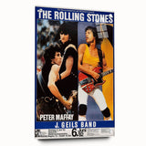 Rolling Stones 1982 Hannover Concert Poster - Vintage Rock Art