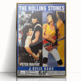 Rolling Stones 1982 Hannover Concert Poster - Vintage Rock Art
