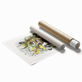 Romanticism Art: "Northern Mockingbird & Snake" Wildlife Canvas Print