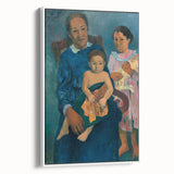 Paul Gauguin Family Portrait Wall Art - Polynesian Woman and Children