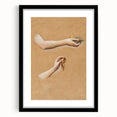 Romanticism Art: "Study of Arms" Sketch for Autumn Canvas Print