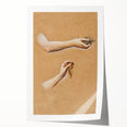 Romanticism Art: "Study of Arms" Sketch for Autumn Canvas Print