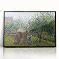 Impressionist Wall Art – Peaceful River with Vibrant Fall Colors