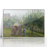 Impressionist Wall Art – Peaceful River with Vibrant Fall Colors