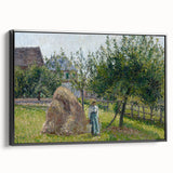 Impressionist Wall Art – Peaceful River with Vibrant Fall Colors
