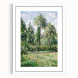 Impressionist Landscape Wall Art - Pissarro's Poplars in Éragny