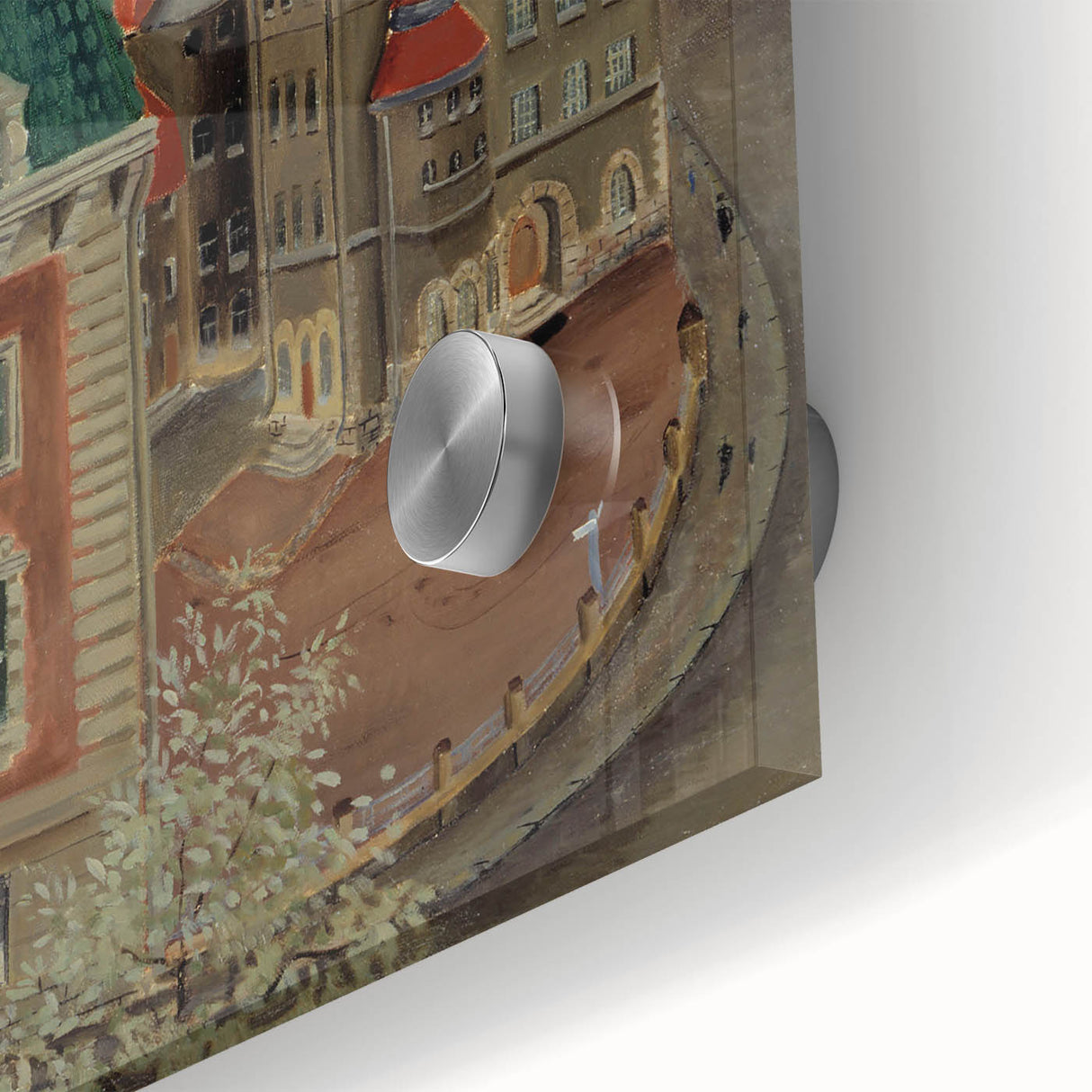 Charming Modern Cityscape Art – Classic Architectural Street View Decor