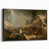 The Course of Empire: Destruction - Romanticism Historical Art Canvas