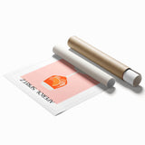 Extra large rolled canvas print featuring vibrant floral designs, ideal for classy bathroom or large living room decor.