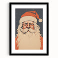 Retro Santa Claus – Vintage Christmas Canvas Art