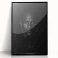 Modern Monochrome Pop Art Wall Art – Bold Black and White Canvas