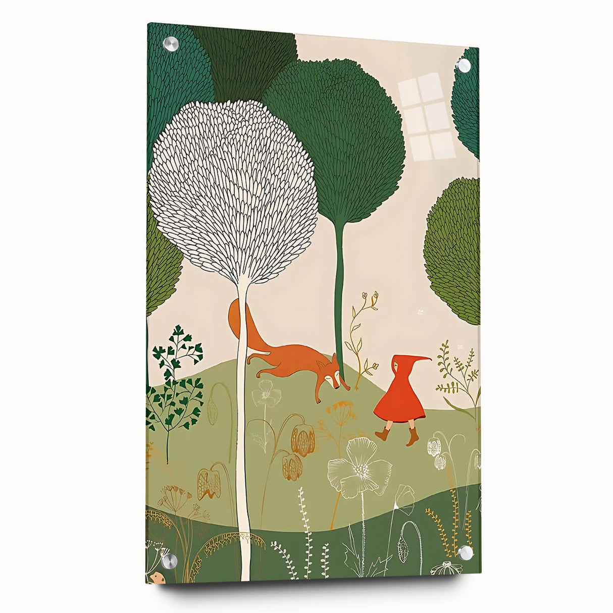 Enchanted Forest Boys Room Wall Art – Kids Wall Art Prints
