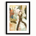 Edgar Degas Figurative Wall Art - Portrait after a Costume Ball