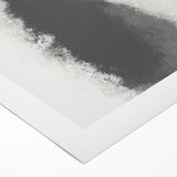 Abstract minimalist wall art on rolled canvas showcasing soft pastel colors and geometric shapes, perfect for modern home decor. Packaged securely in a sturdy tube.