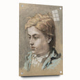 Édouard Manet Portrait Wall Art - Young Man in Thought