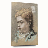 Édouard Manet Portrait Wall Art - Young Man in Thought