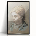 Édouard Manet Portrait Wall Art - Young Man in Thought