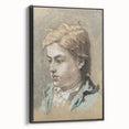 Édouard Manet Portrait Wall Art - Young Man in Thought