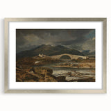 Romanticism Landscape Art: Tummel Bridge, Perthshire Canvas Print