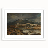 Romanticism Landscape Art: Tummel Bridge, Perthshire Canvas Print