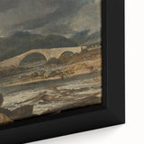 Romanticism Landscape Art: Tummel Bridge, Perthshire Canvas Print
