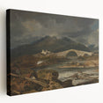 Romanticism Landscape Art: Tummel Bridge, Perthshire Canvas Print