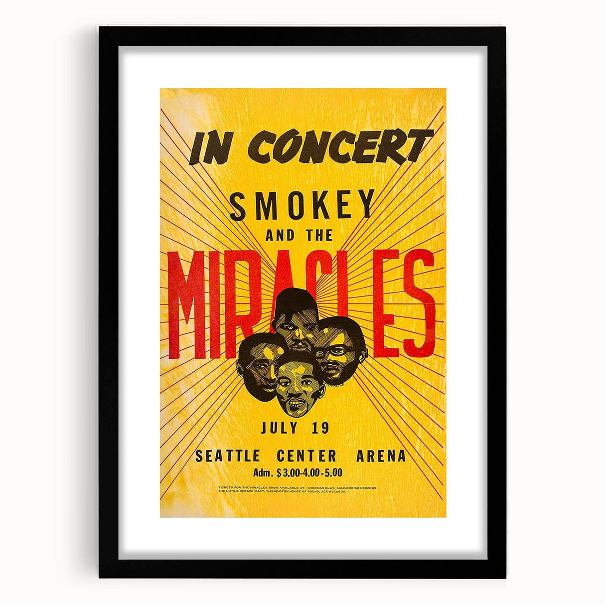 Retro Smokey Robinson Poster - Vintage Soul Wall Art