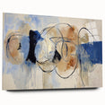 Abstract acrylic glass artwork showcasing vibrant splatter patterns in a side view perspective, ideal for modern decor and artistic display.