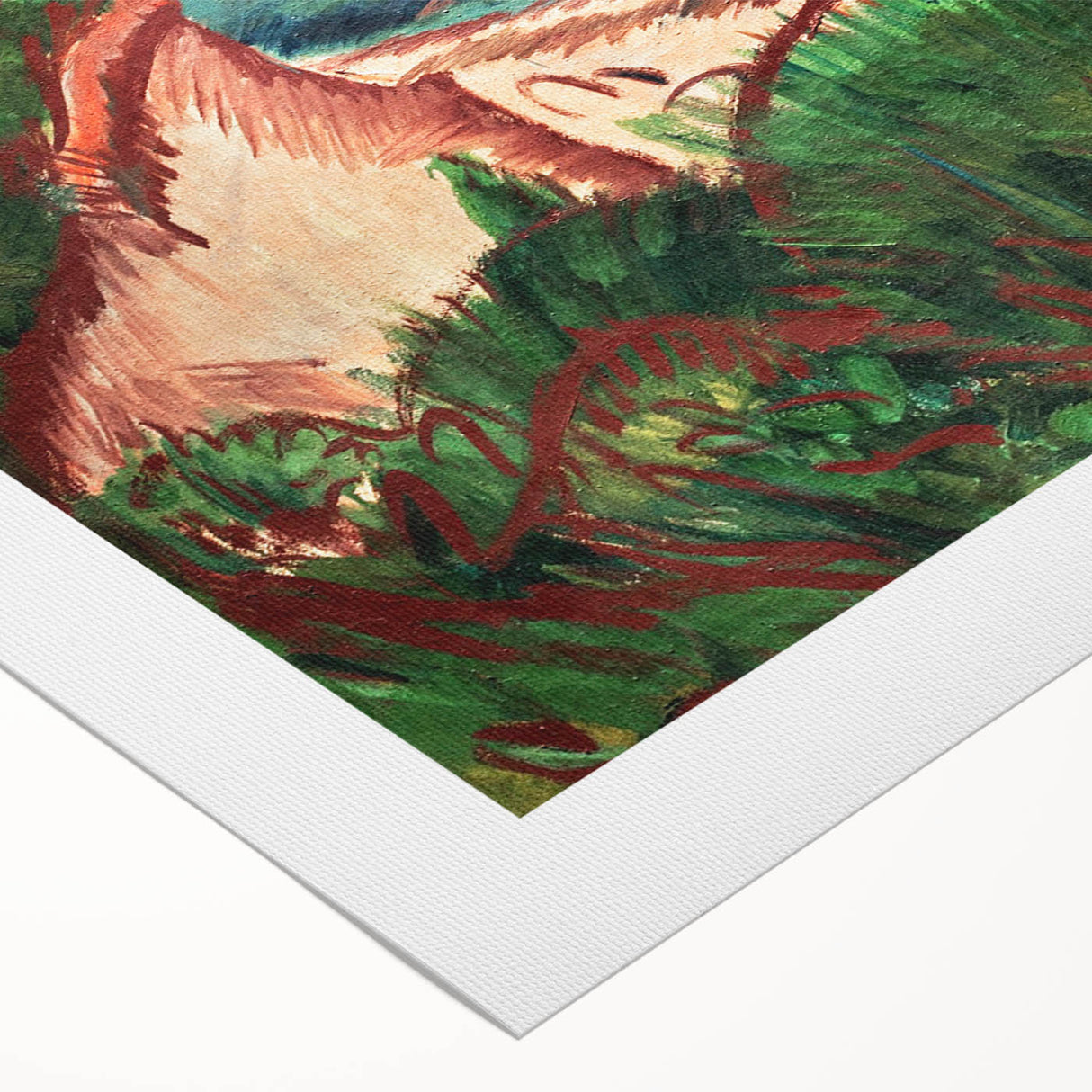Coastal Expressionism Art - Vibrant Landscape Painting on Canvas