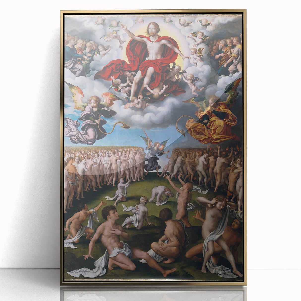 Renaissance Art Prints - The Last Judgment by Joos van Cleve