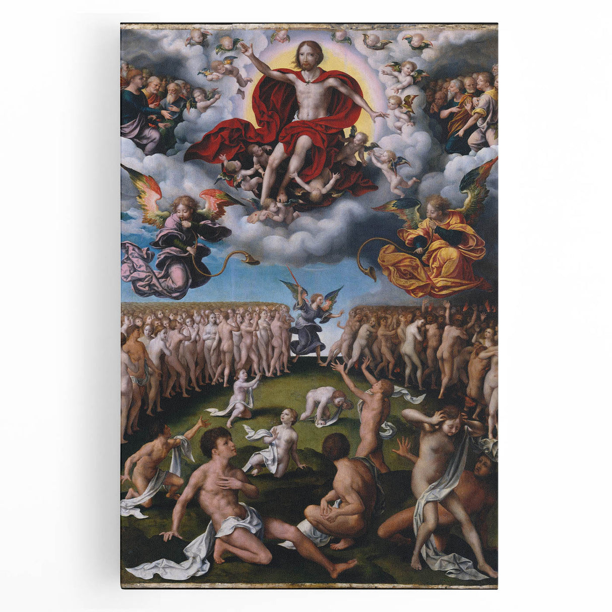 Renaissance Art Prints - The Last Judgment by Joos van Cleve