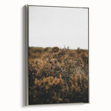 Landscape art painting featuring a fall scene with colorful foliage on a framed canvas, ideal for living room decor.