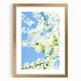 Extra large textured abstract art print with vibrant spring colors on framed canvas, ideal for living room decor.