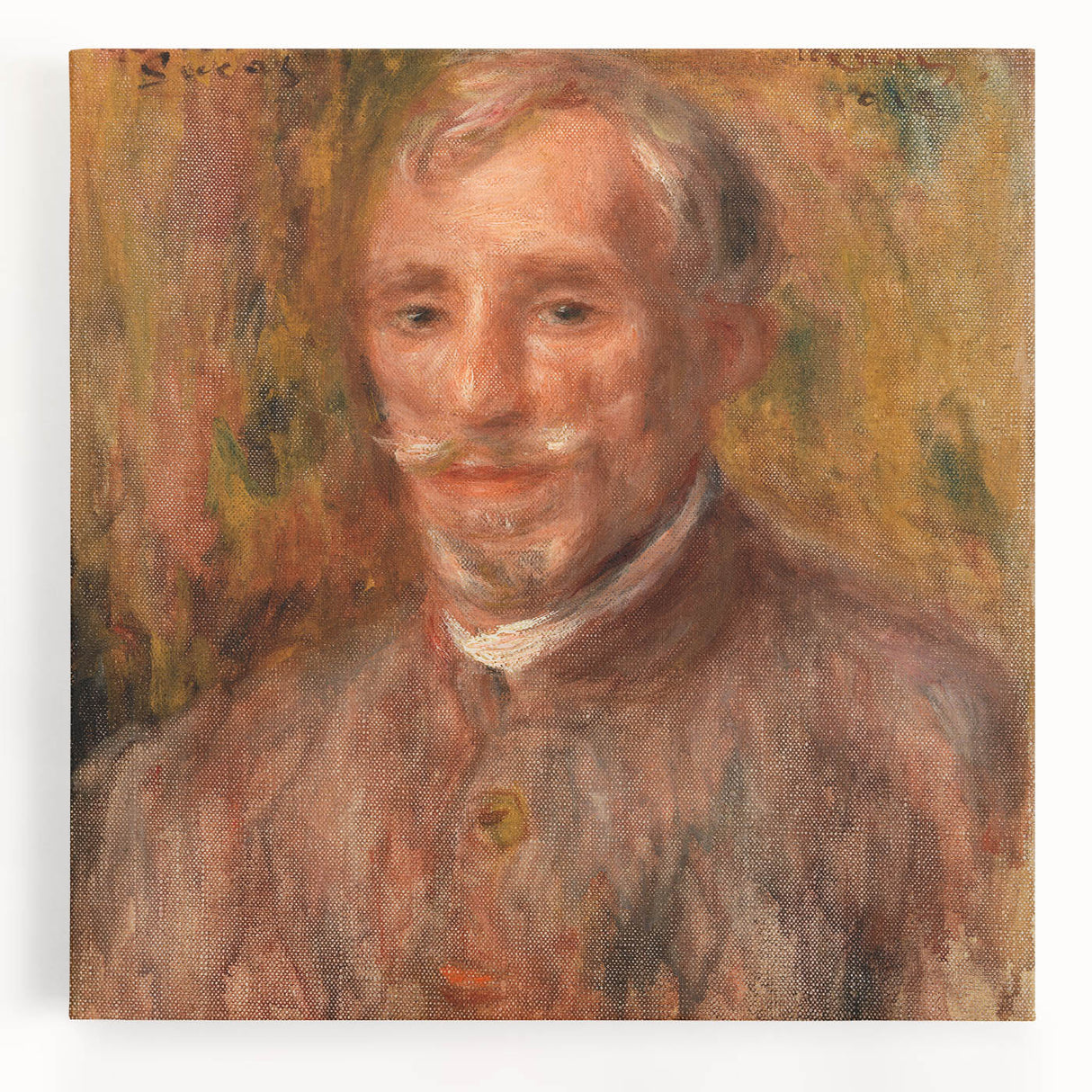 Impressionism Wall Art: Portrait of Félix Lucas by Pierre-Auguste Renoir