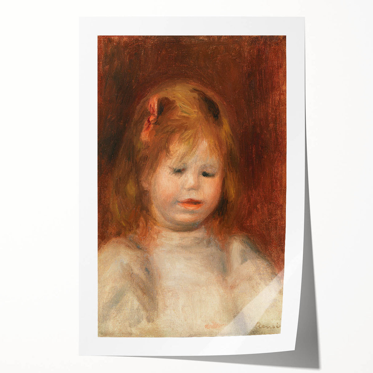 Pierre-Auguste Renoir Wall Art - Portrait of Jean Renoir (1897)