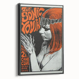 Retro Sonic Youth Poster - Vintage Indie Rock Wall Art