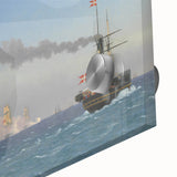 "Romanticism Art: Nautical Scene - Historical Maritime Canvas Print"